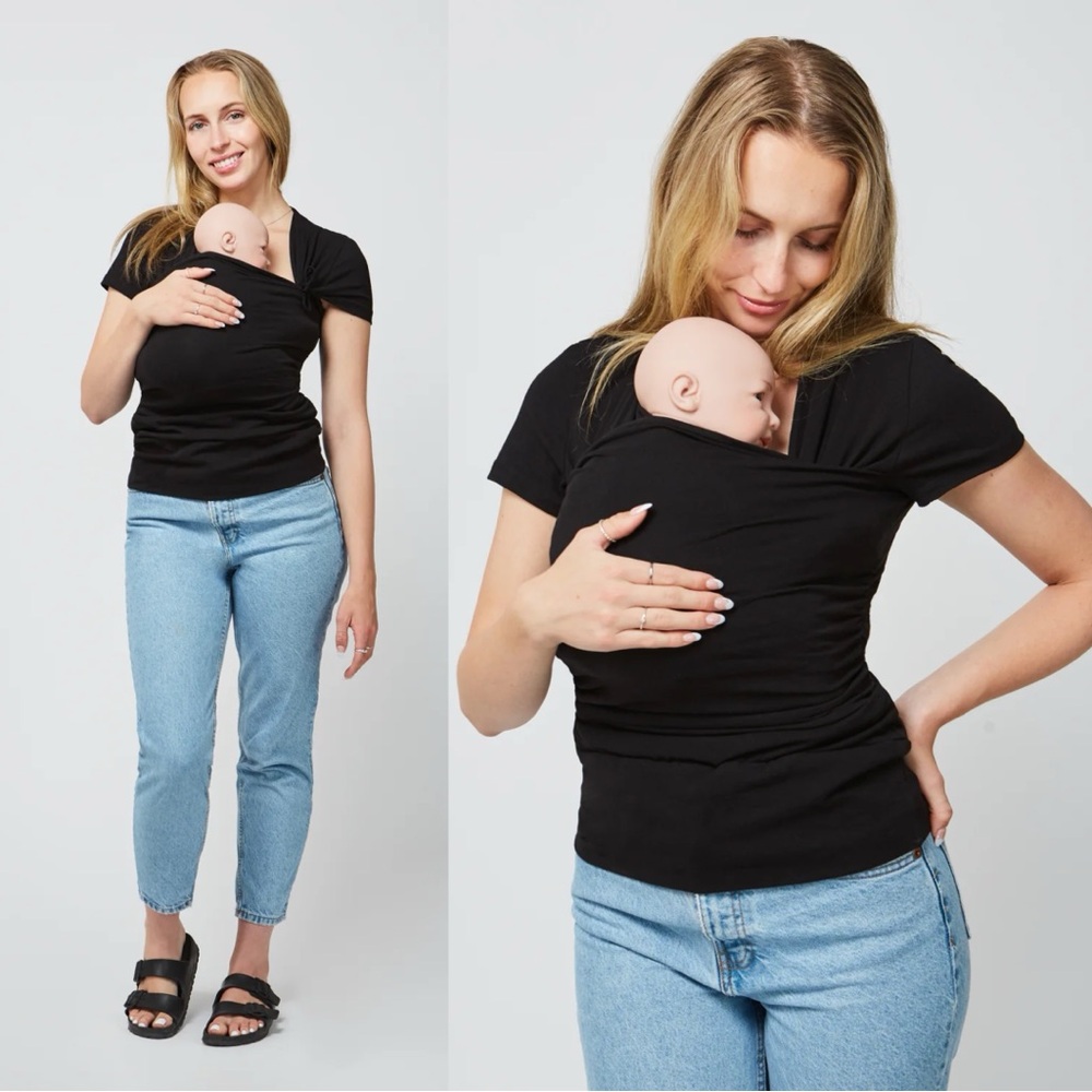 VIJA Design Skin-to-Skin Kangaroo Baby Wearing T-Shirt